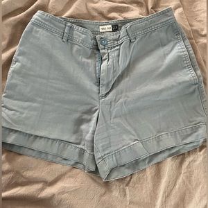 retro gap blue shorts